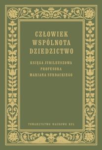 Opakowanie Człowiek Wspólnota Dziedzictwo Księga jubileuszowa prof. Mariana Surdackiego