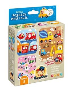 Opakowanie CzuCzu Puzzle Pojazdy małe i duże