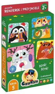 Opakowanie CzuCzu Puzzle Reniferek i przyjaciele dla dzieci