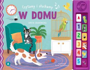 Czytamy i słuchamy. W domu. Autor: Grabowska Aneta. Multiszop.pl Okładka książki Czytamy i słuchamy. W domu