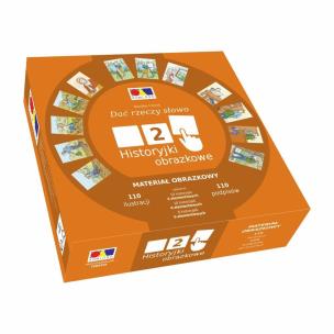 Dać rzeczy słowo. Historyjki obrazkowe 2. Wydawca: KOMLOGO. Multiszop.pl Opakowanie Dać rzeczy słowo. Historyjki obrazkowe 2