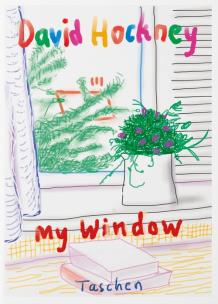 Okładka książki David Hockney. My Window wer. angielska