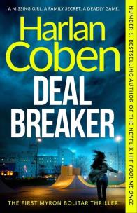 Deal Breaker wer. angielska. Autor: Harlan Coben. Multiszop.pl Okładka książki Deal Breaker wer. angielska