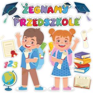 Opakowanie Dekoracja klasowa - Żegnamy przedszkole... 12el