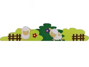 Opakowanie Dekoracja owieczka filcowa