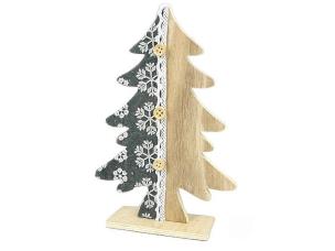 Opakowanie Dekoracja świąteczna drewniana choinka