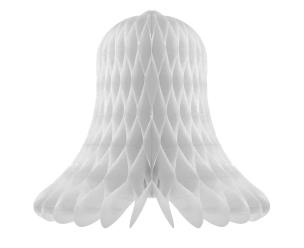 Opakowanie Dekoracja wisząca Dzwonek srebrna 20cm