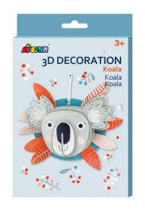 Opakowanie Dekoracje 3D - koala