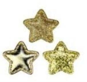 Opakowanie Dekoracje materiałowe gwiazdki 35x32mm
