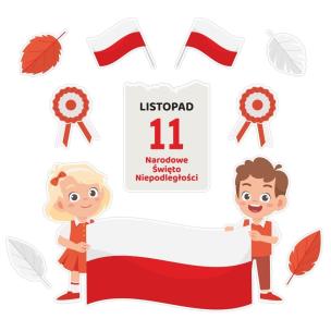 Opakowanie Dekoracje patriotyczne - Swięto niepodległości