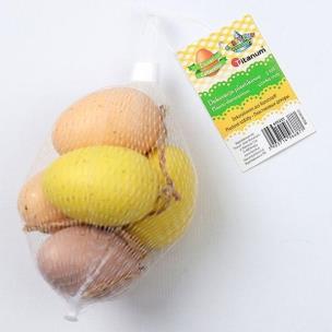 Opakowanie Dekoracje plastikowe zawieszki jajka 40x60mm 5szt