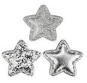 Opakowanie Dekoracje samoprzylepne gwiazdki 12szt