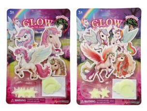 Opakowanie Dekoracje ścienne świecące w ciemności mix