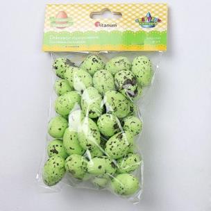 Opakowanie Dekoracje styropianowe jajka przepiórcze 53szt