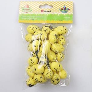 Opakowanie Dekoracje styropianowe jajka przepiórcze 53szt