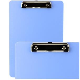 Opakowanie Deska z klipem A4 do pisania plastikowa niebieska