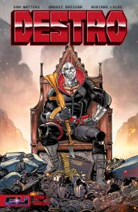 Destro. Tom 1. Autor: Watters Dan, Andrei Bressan. Multiszop.pl Okładka książki Destro. Tom 1