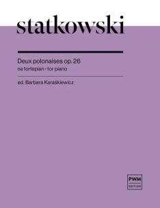 Okładka książki Deux polonaises op. 26 nuty na fortepian