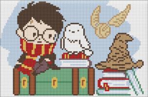 Opakowanie Diamentowa mozaika Kids bez ramy - Harry Potter