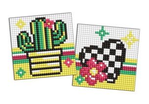 Opakowanie Diamentowa mozaika Kids - Kwiat i kaktus 9x9cm