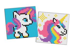 Opakowanie Diamentowa mozaika Kids naklejka - Jednorożec 9x9