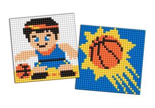 Opakowanie Diamentowa mozaika Kids naklejka - Koszykówka