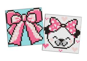 Opakowanie Diamentowa mozaika Kids naklejka - Muszka 9x9cm