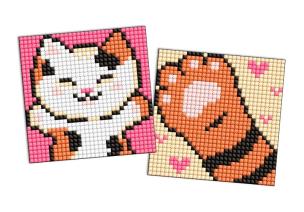 Opakowanie Diamentowa mozaika Kids naklejka - Puffy 9x9cm