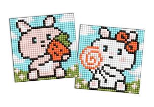 Opakowanie Diamentowa mozaika Kids naklejka - Śliczne.. 9x9cm