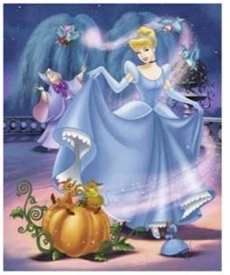 Opakowanie Diamentowa Mozaika Kopciuszek z dynią NO-1008689