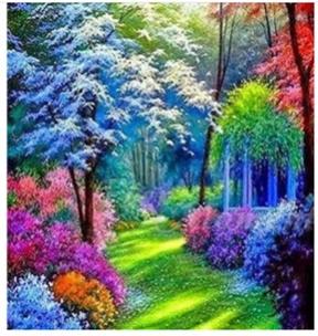 Diamentowa Mozaika Las kolorowy NO-1006292. Wydawca: Norimpex. Multiszop.pl Opakowanie Diamentowa Mozaika Las kolorowy NO-1006292