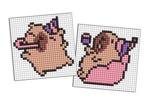 Opakowanie Diamentowa mozaika na magnes - Kapibara 2 9x9cm