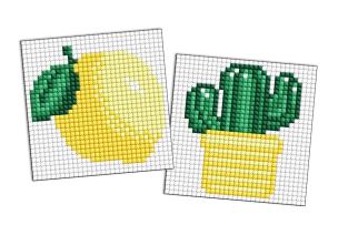 Opakowanie Diamentowa mozaika na magnes - LOL Cytryna 9x9cm