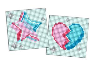 Opakowanie Diamentowa mozaika na magnes - LOL Gwiazda 9x9cm