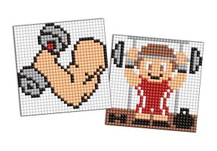 Opakowanie Diamentowa mozaika naklejka Kids - Sport Silacz