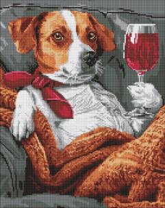 Opakowanie Diamentowa mozaika - Puszysty degustator 40x50cm