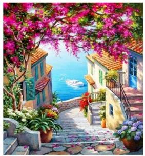 Opakowanie Diamentowa Mozaika Schody nad morzem NO-1008526