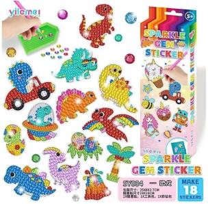 Opakowanie Diamentowa mozaika Sparkle dino