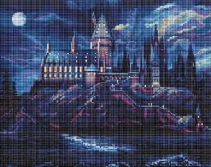 Opakowanie Diamentowa mozaika - Tajemniczy Hogwart 40x50cm