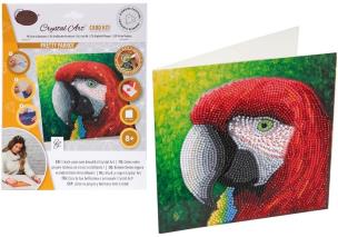 Opakowanie Diamentowa mozika Papuga 18x18cm