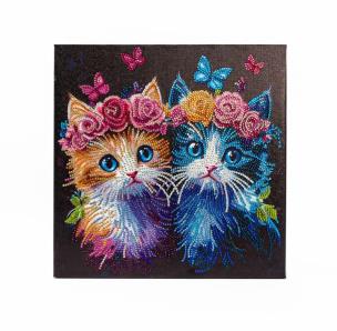Opakowanie Diamond Dotz - Floral Crown Kittens
