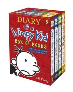 Okładka książki Diary of a Wimpy Kid. Box of Books