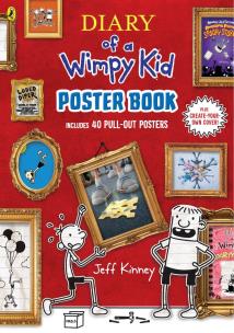 Okładka książki Diary of a Wimpy Kid Poster Book