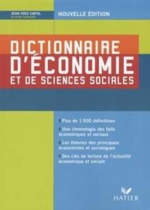 Okładka książki Dictionnaire D'economie