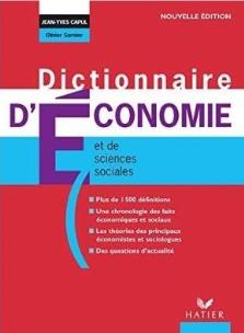 Okładka książki Dictionnaire d`economie et des sciences sociales