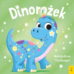 Dinorożek. Sklepik z magicznymi zwierzętami. Autor: Rose Matilda. Multiszop.pl Okładka książki Dinorożek. Sklepik z magicznymi zwierzętami