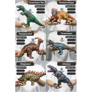 Opakowanie Dinozaur gumowy z głosem MIX