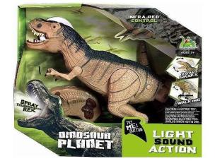 Opakowanie Dinozaur R/C z ruchomą szyją świało i dźwięk