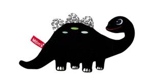 Dinozaur szeleszcząca szmatka kontrastowa. Wydawca: Mom's Care. Multiszop.pl Opakowanie Dinozaur szeleszcząca szmatka kontrastowa
