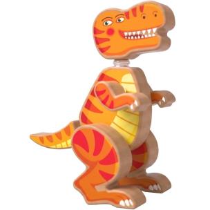 Opakowanie Dinozaur t-rex drewniany